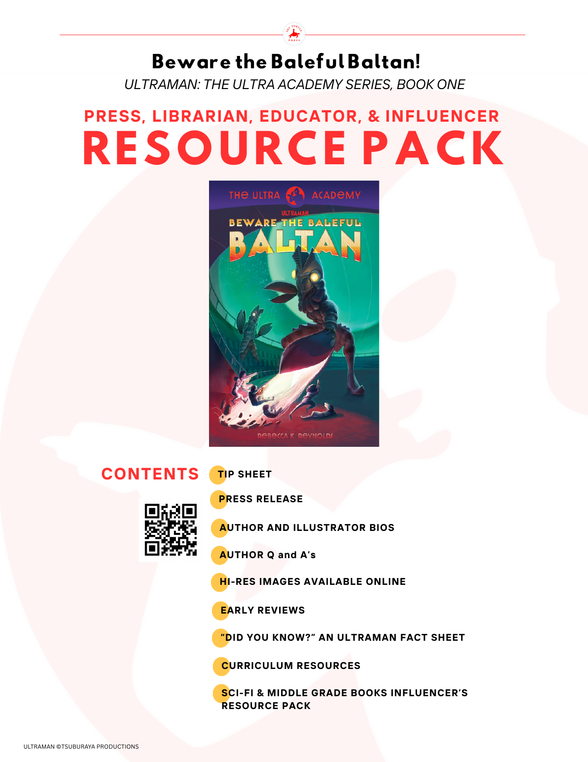 Cover of the Ultra Academy Resource Pack