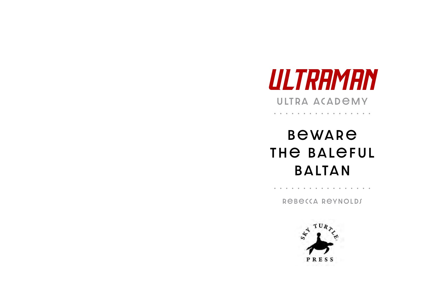 Ultra Academy ebook preview cover